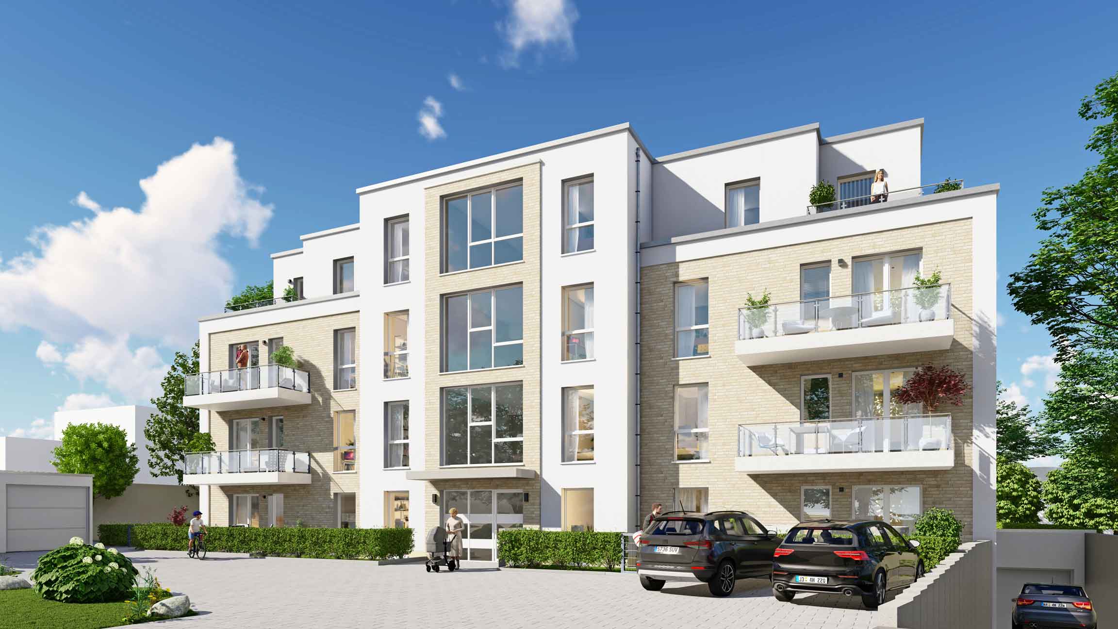 Abverkauf – Weidenbruch in Bredeney – Essen – Visualisierung Vorderseite