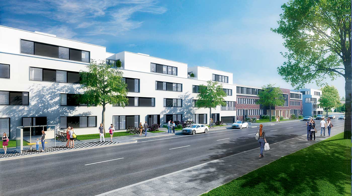 Düsseldorf, Zooviertel-Carrée – 4 – IMMVENDO